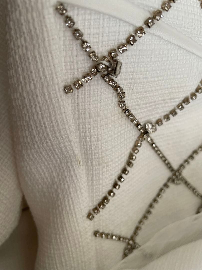 ROBE de FLEURS 如月れいちゃんコラボ　fm3758 white/M