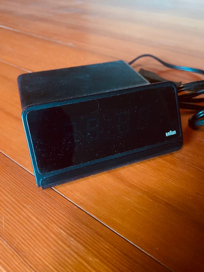 最終値下 ブラウン 目覚まし時計 Braun ディーター ラムス ビンテージ