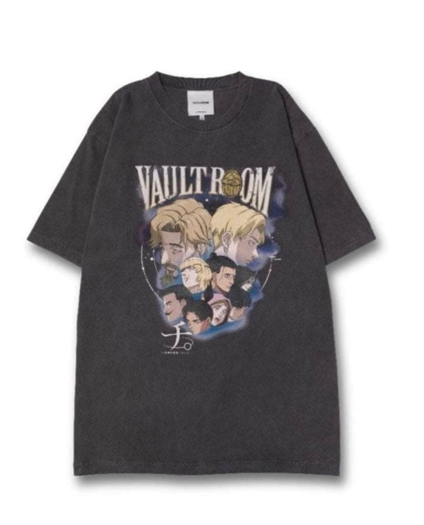 vaultroom チ。-地球の運動について- ORB TEE CHARCOAL