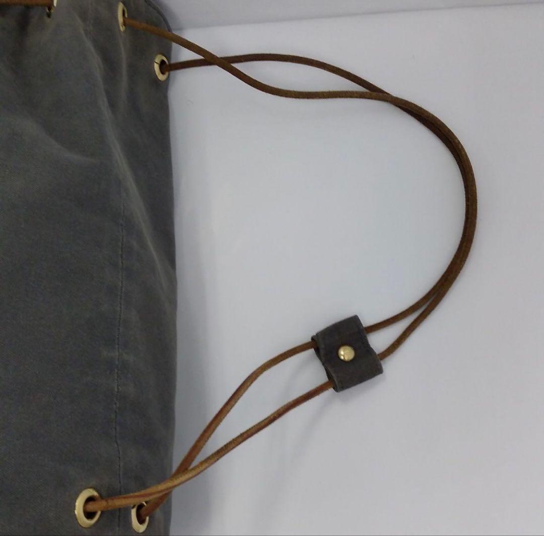 EA02 エルメス ポロションミミル 巾着型ショルダーバッグ タグ有り