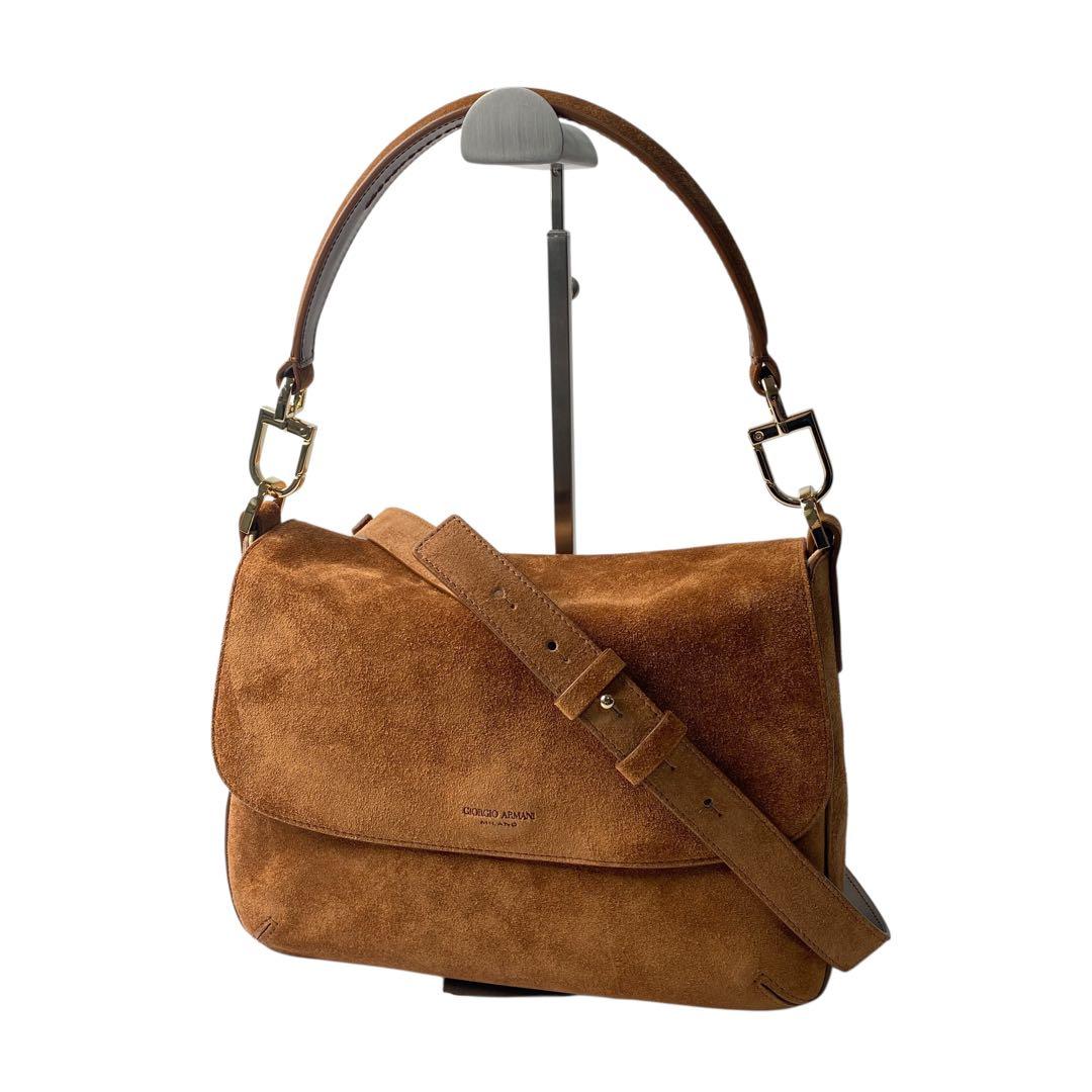 定価30万 未使用 ジョルジオアルマーニ プリマ ソフト バケットバッグ