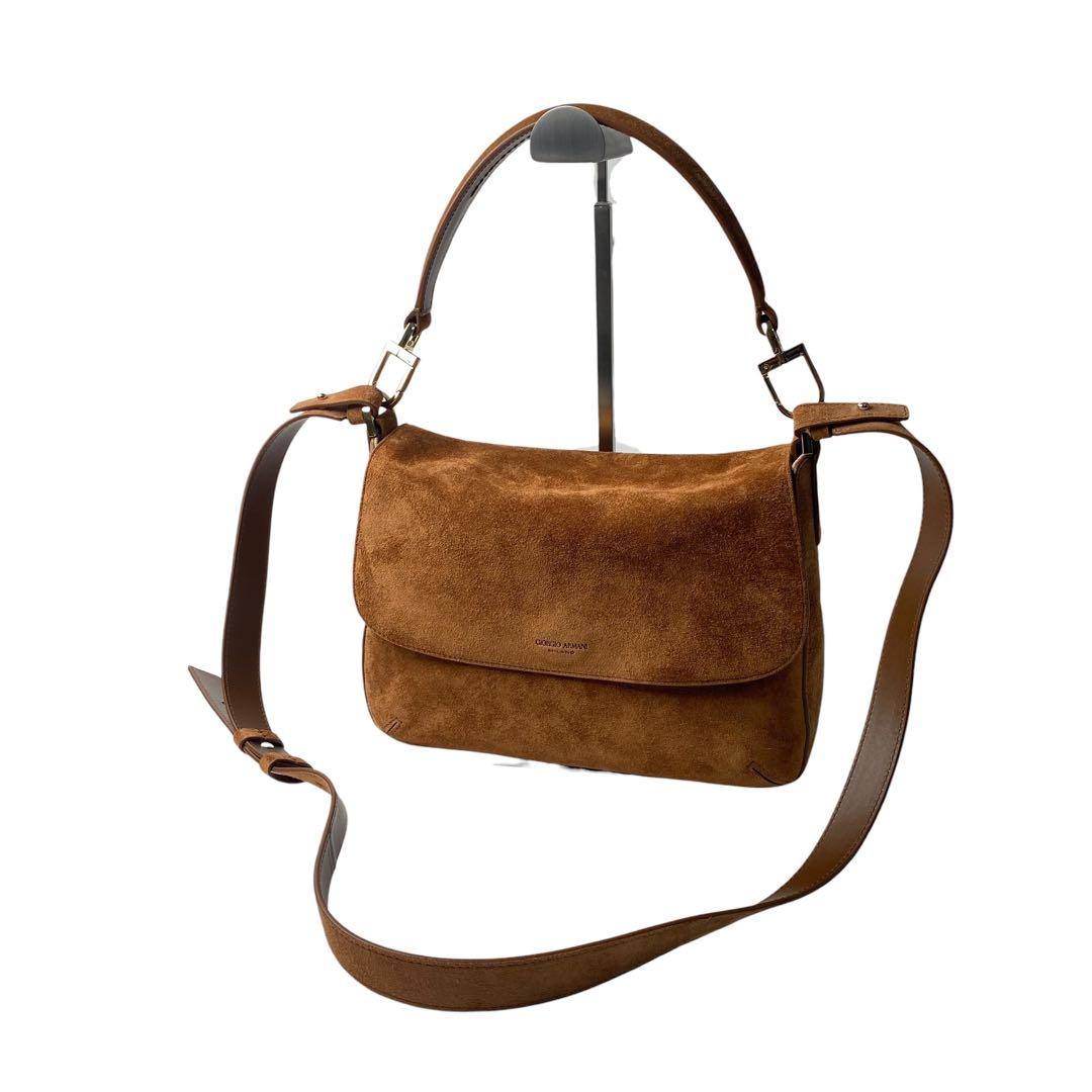 定価30万 未使用 ジョルジオアルマーニ プリマ ソフト バケットバッグ