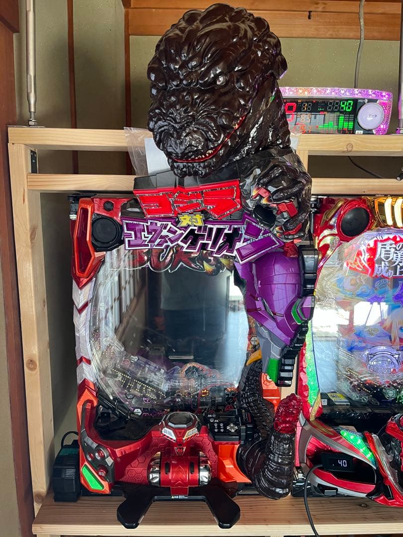 パチンコ実機　ゴジエヴァ319ver 循環・家庭用