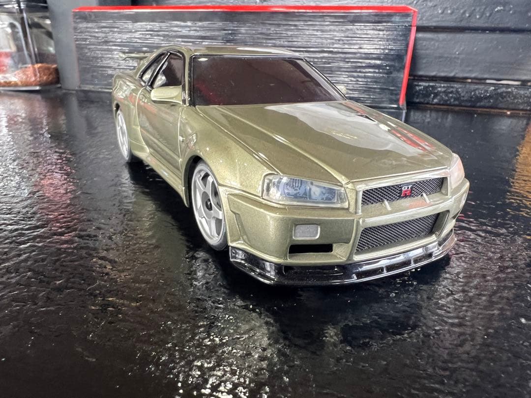 京商ミニッツレーサーボディGTR R34 未使用品