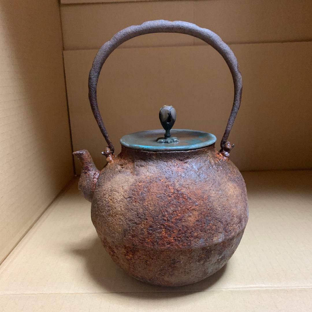 鉄瓶　24時間以上水漏れなし