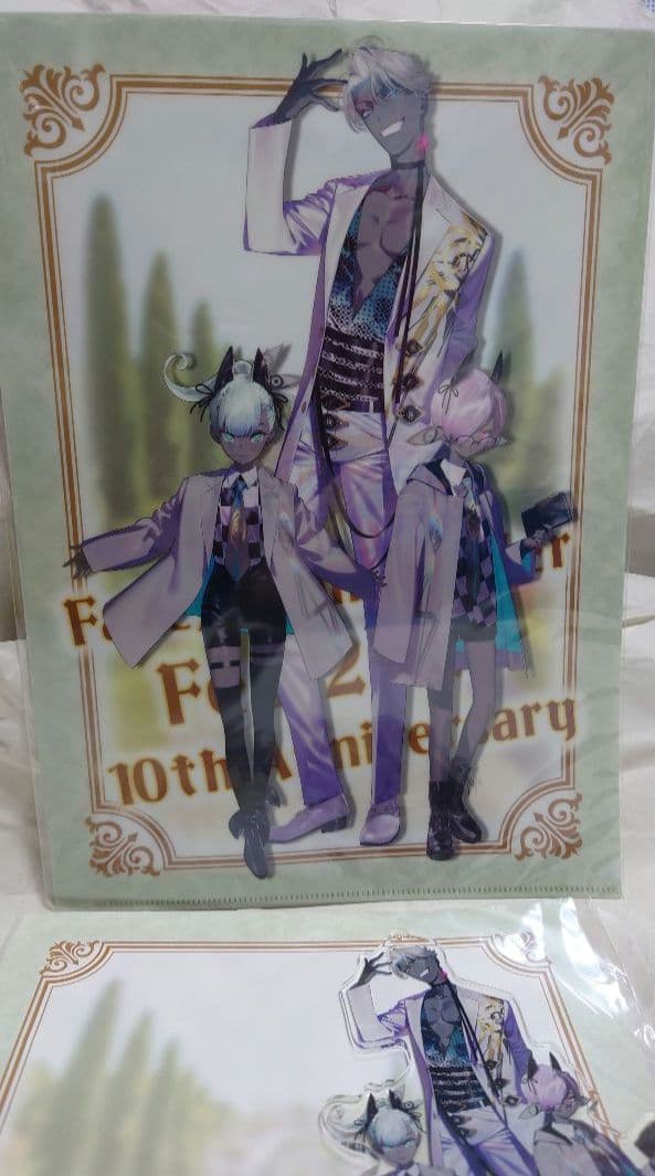 セット fgo fes フェス アクリルスマスコット クリアファイル インドラ