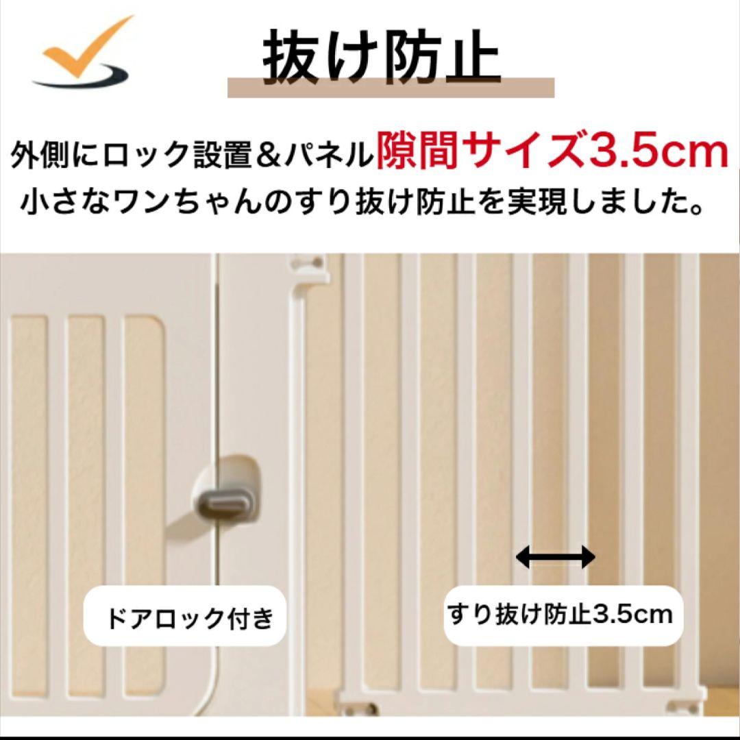 ペットサークル ペットケージ　ドア付き160×200cm　広い