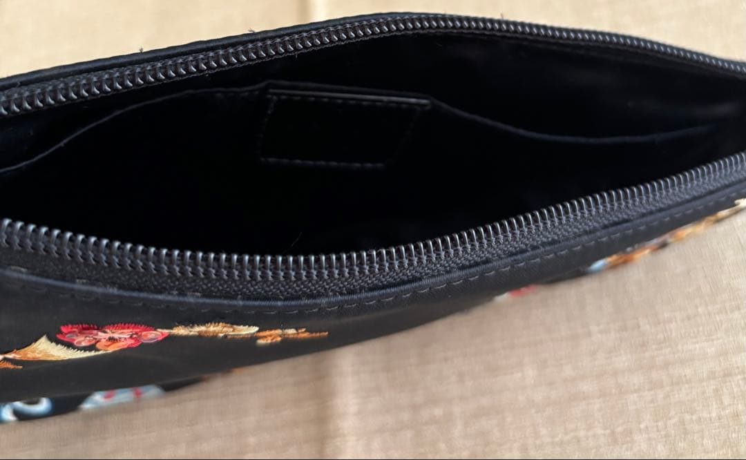 Dior アクセサリーポーチ サドルバッグ 刺繍 ディオール ヴィンテージ 金魚