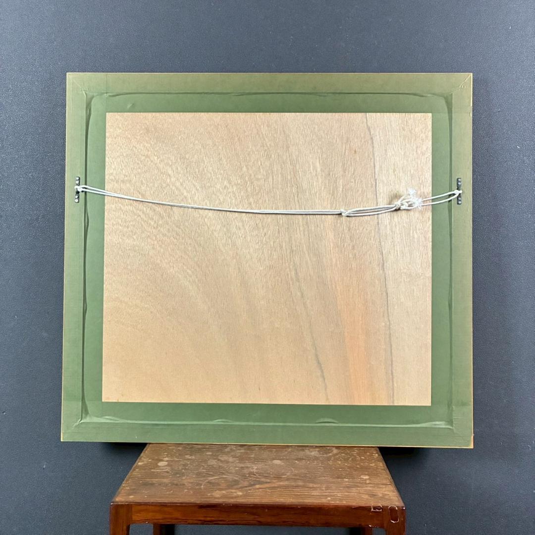 美品 レスリー・セイヤー「ポータバラッタ」シルクスクリーン 直筆サイン入 額縁入