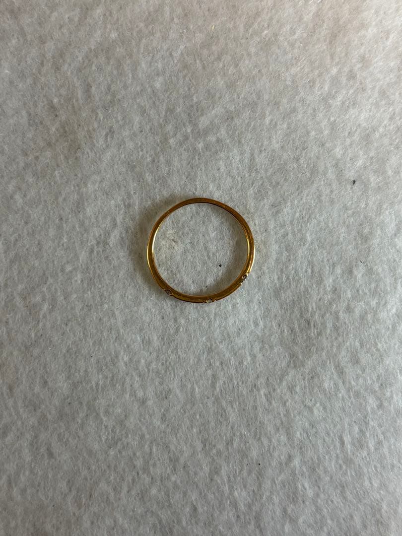 Gio Gio K18 ダイヤモンド　ゴールドリング