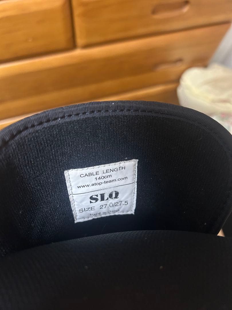 SLQスノーボードブーツ ブラック 27.0/27.5