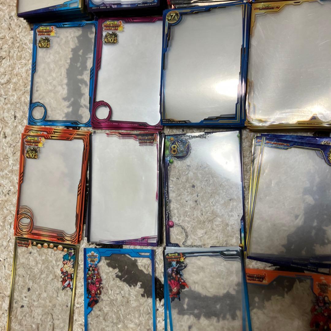 ドラゴンボールヒーローズ 公式スリーブ大量セット