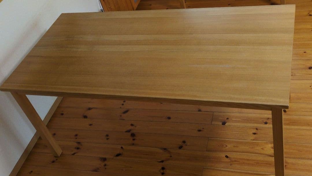 無印良品　木製ダイニングテーブル ナチュラルウッド