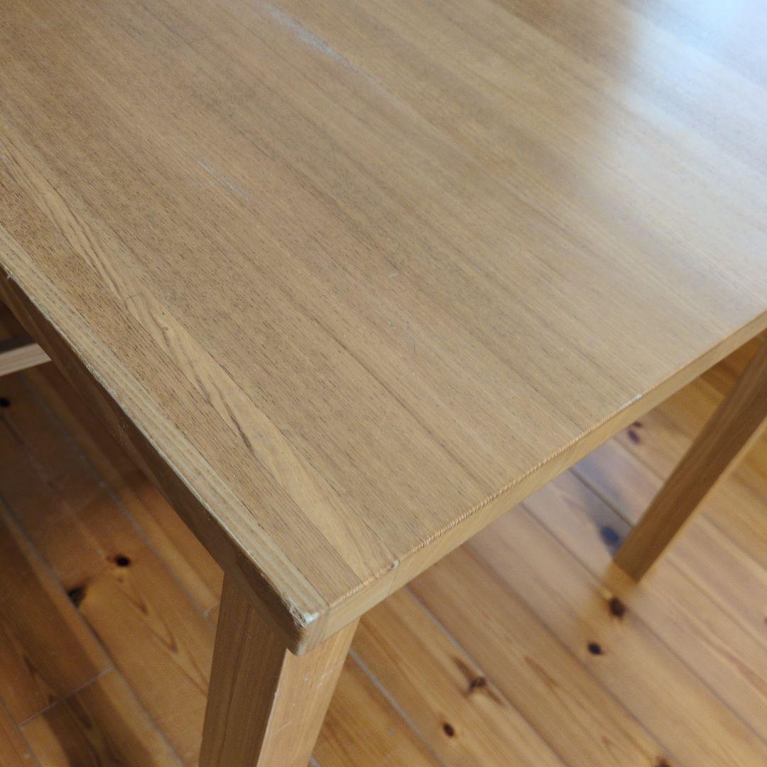 無印良品　木製ダイニングテーブル ナチュラルウッド