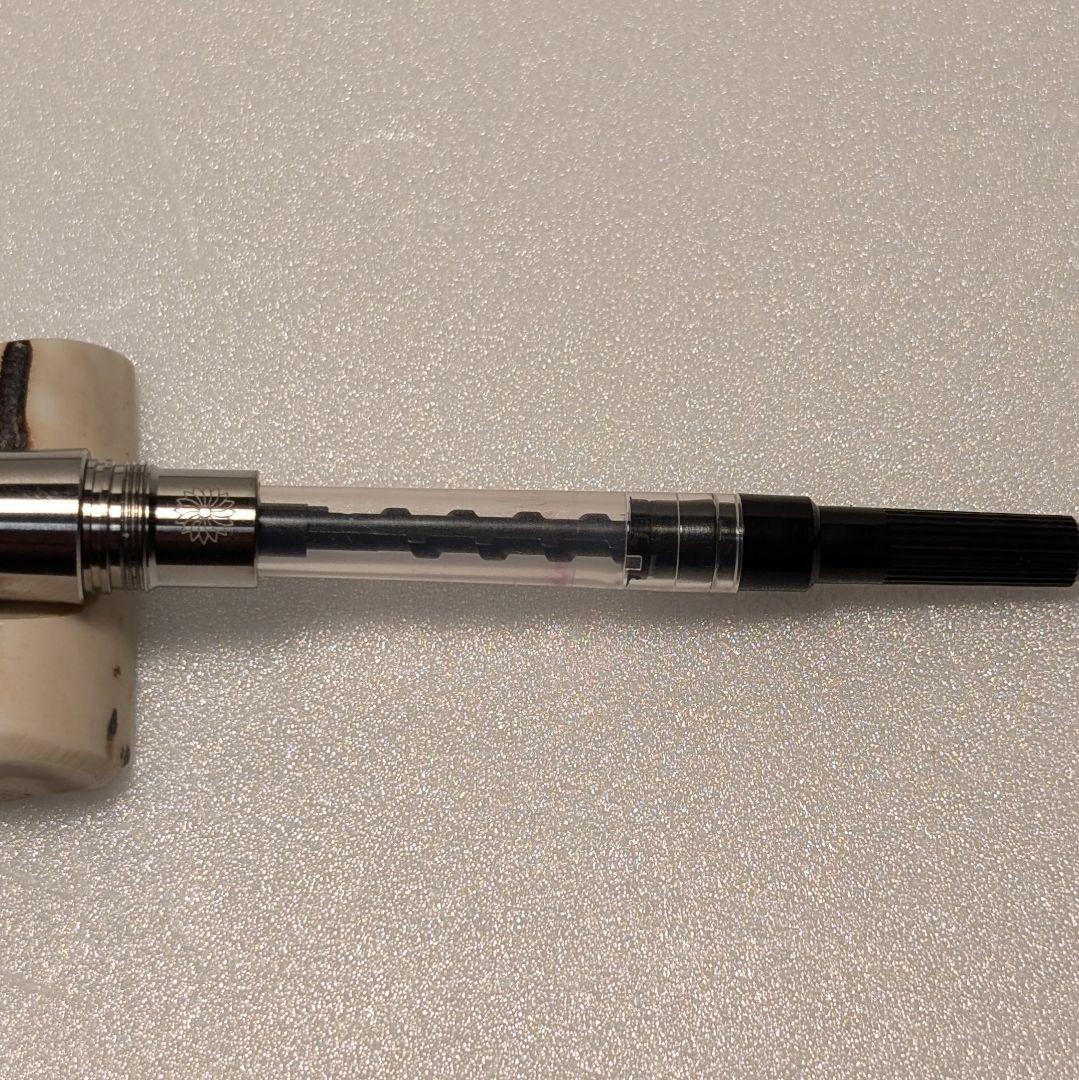 ワンチャー WANCHER ドリームペン 水牛 角 万年筆 日陰