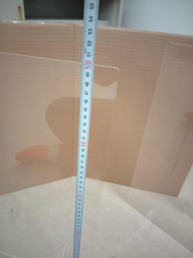 【まとめ売り】アクリルパーティション 15枚セット 50cm 透明 飛沫防止