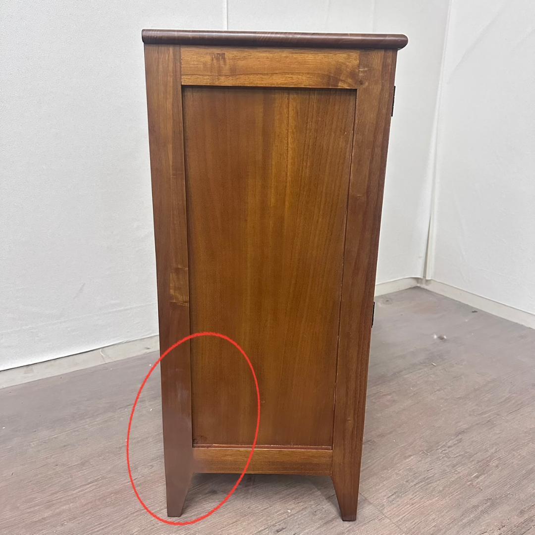 レトロシリーズ　アンティーク調　キャビネット 食器棚