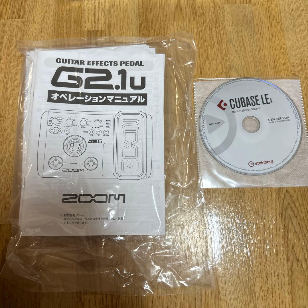 【新品未使用】ZOOM G2.1u マルチエフェクター