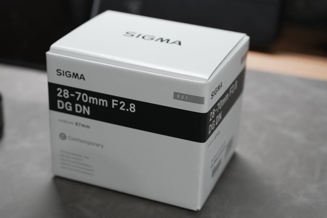 【ほぼ新品】SIGMA 28-70mm F2.8 DG DN Eマウント