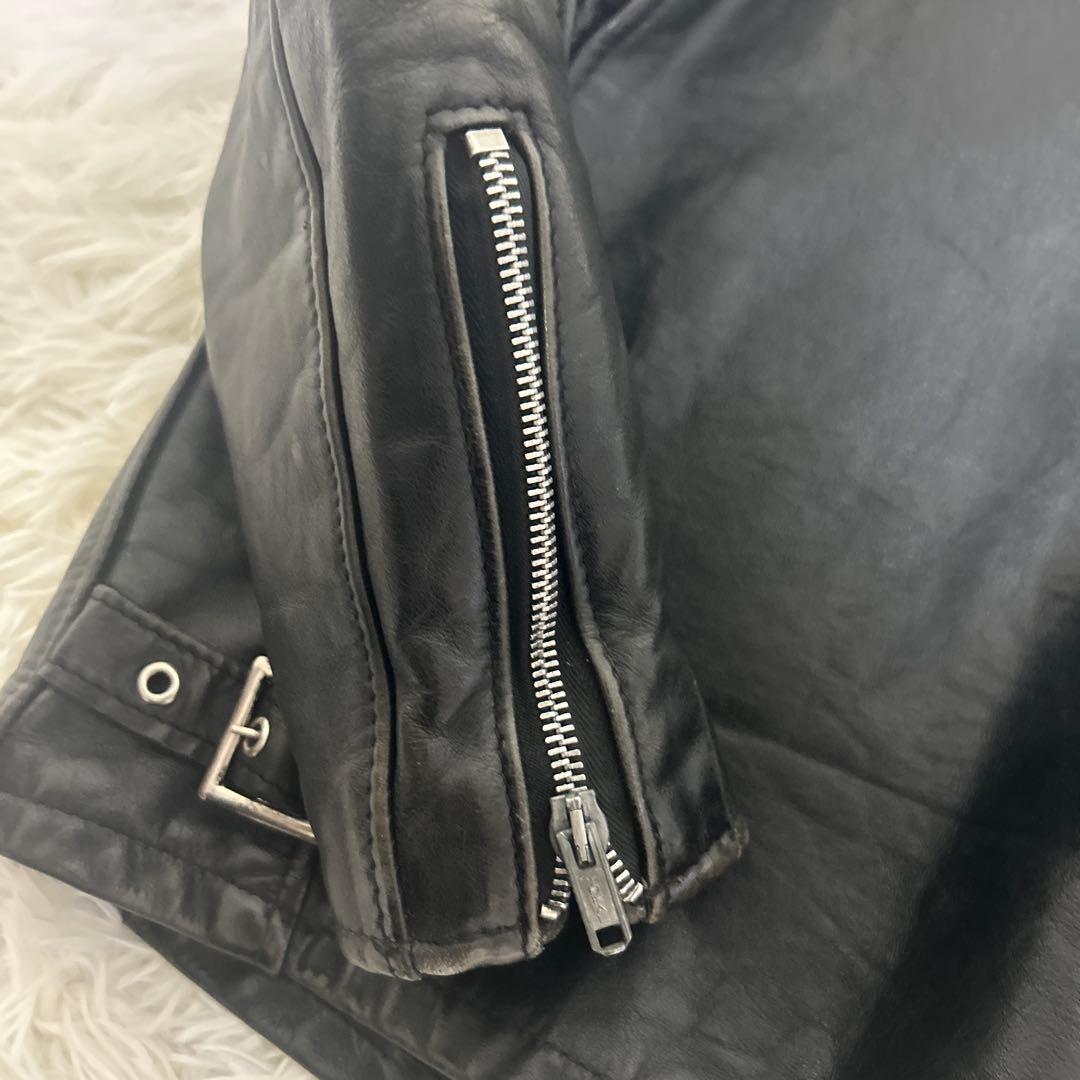 希少・美品✨ショット トラッカー レザージャケット ライダース 152