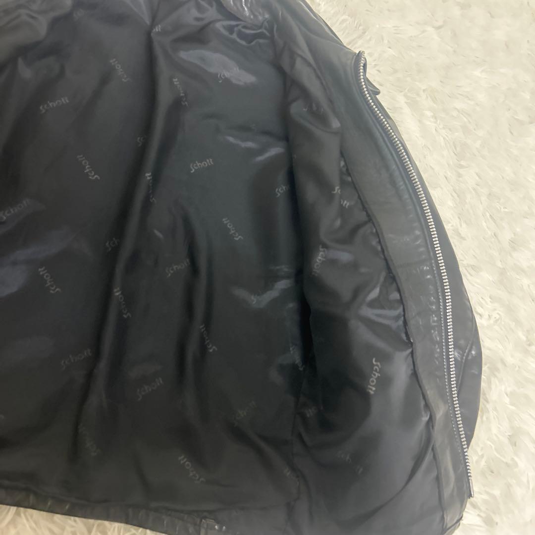 希少・美品✨ショット トラッカー レザージャケット ライダース 152