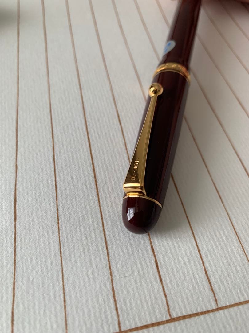 PILOT（パイロット） カスタム 万年筆 14K ボルドー