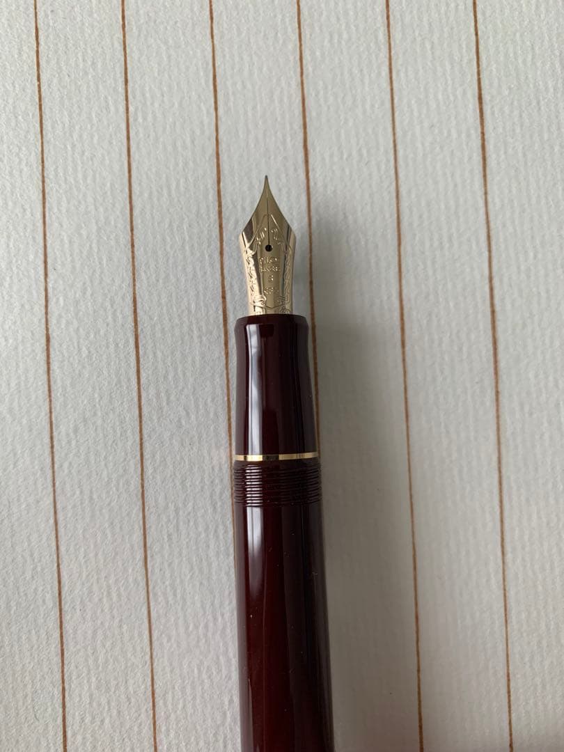 PILOT（パイロット） カスタム 万年筆 14K ボルドー