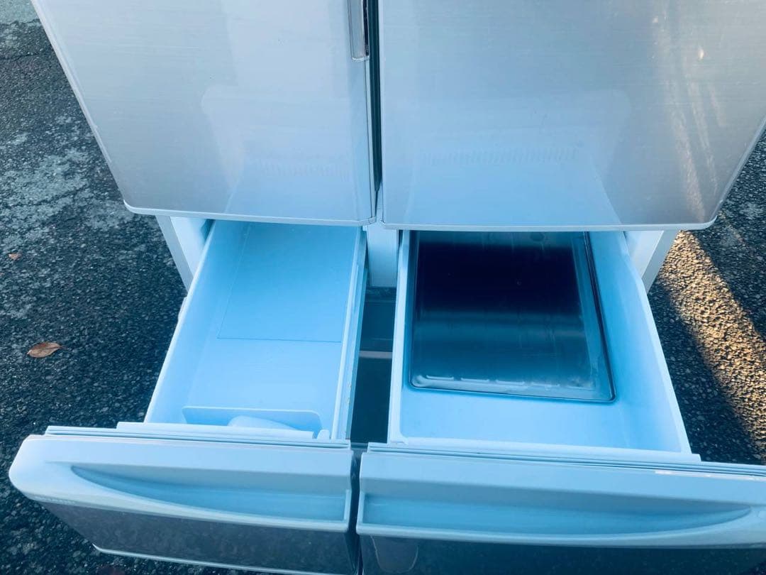 ♻️送料設置無料 SHARP ノンフロン冷凍冷蔵庫　SJ-XF44X-S