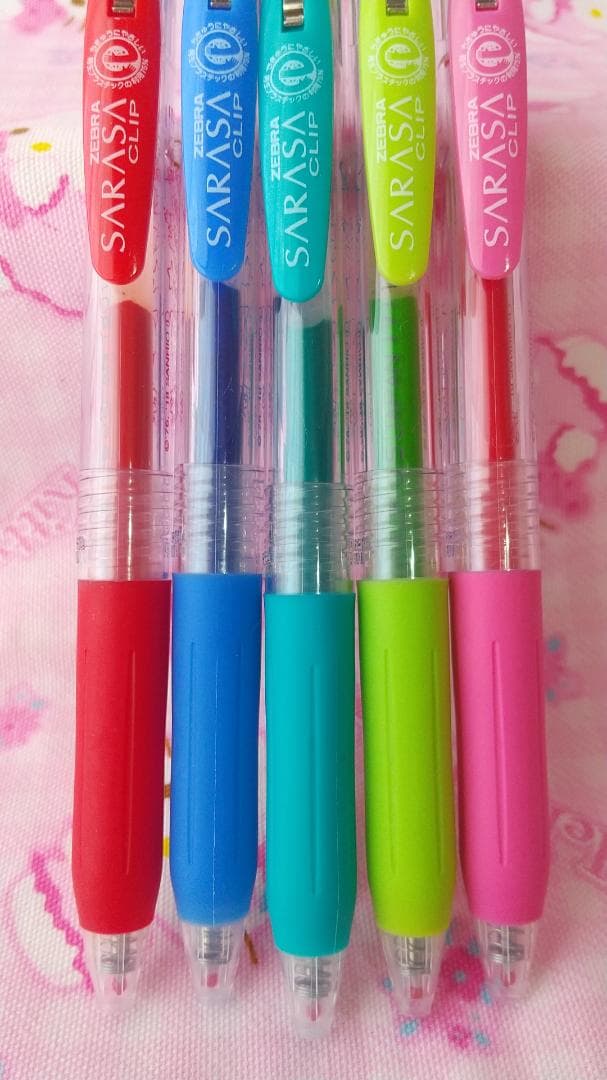 リトルツインスターズ　キキララ　SARASAクリップ 　サラサクリップ　5色