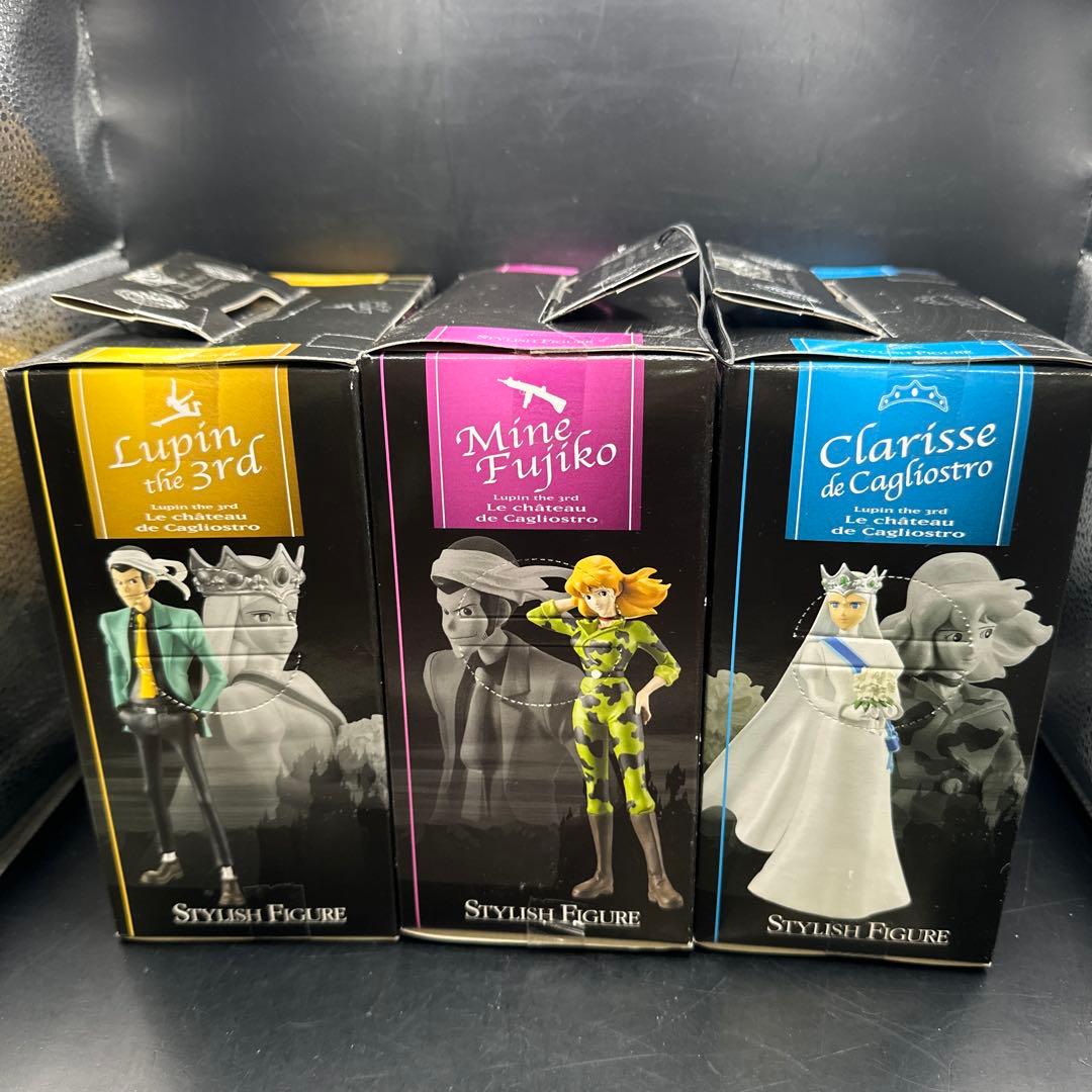 ルパン三世　DX組立式スタイリッシュフィギュア　カリオストロの城 ３点セット