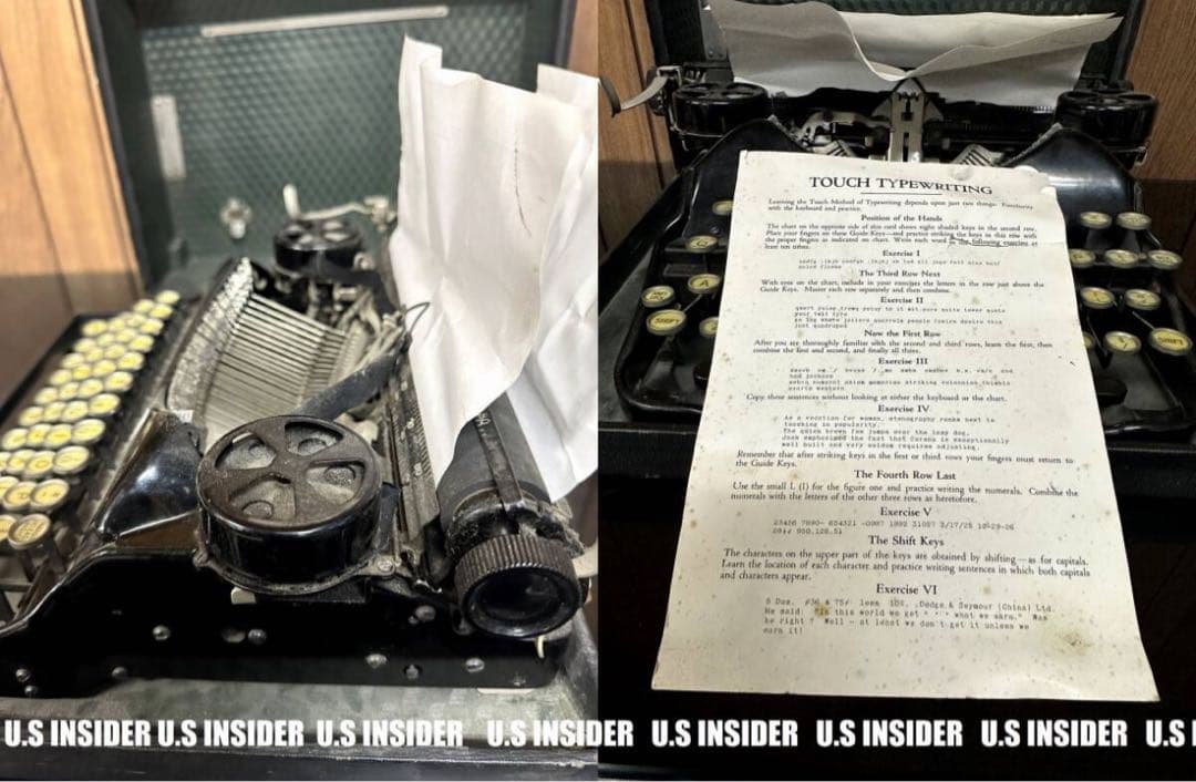 1924年頃 コロナ4 / ポータブルタイプライター　アメリカン・ヴィンテージ