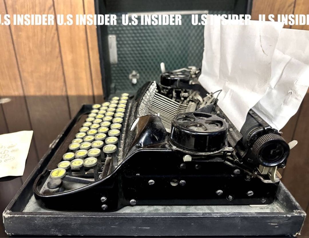 1924年頃 コロナ4 / ポータブルタイプライター　アメリカン・ヴィンテージ