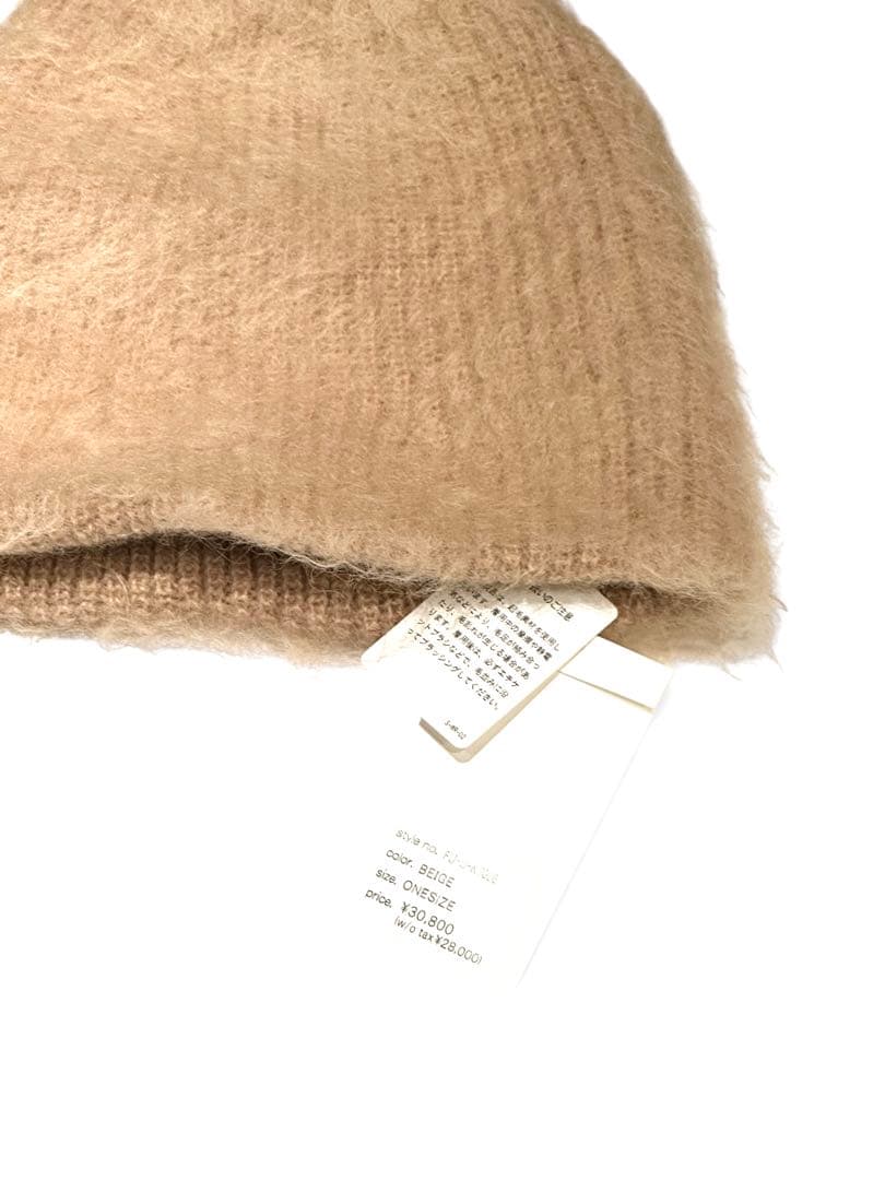 FUMIKA UCHIDA 新品　モヘアニットキャップ