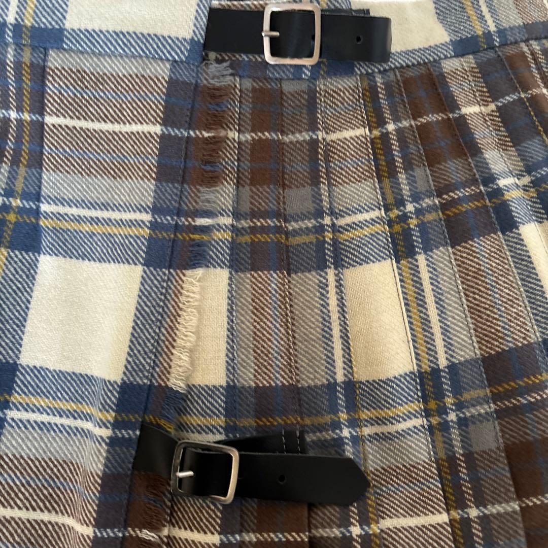 イギリス製 巻きスカート