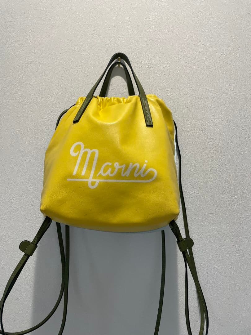 MARNI GUSSET ミニトートバッグ、ミニリュックの2way