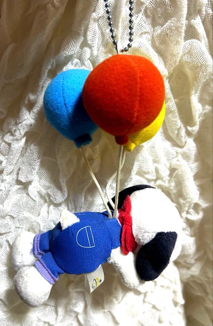 ユニバ限定 USJ スヌーピー 風船 ぬいぐるみ チャーム