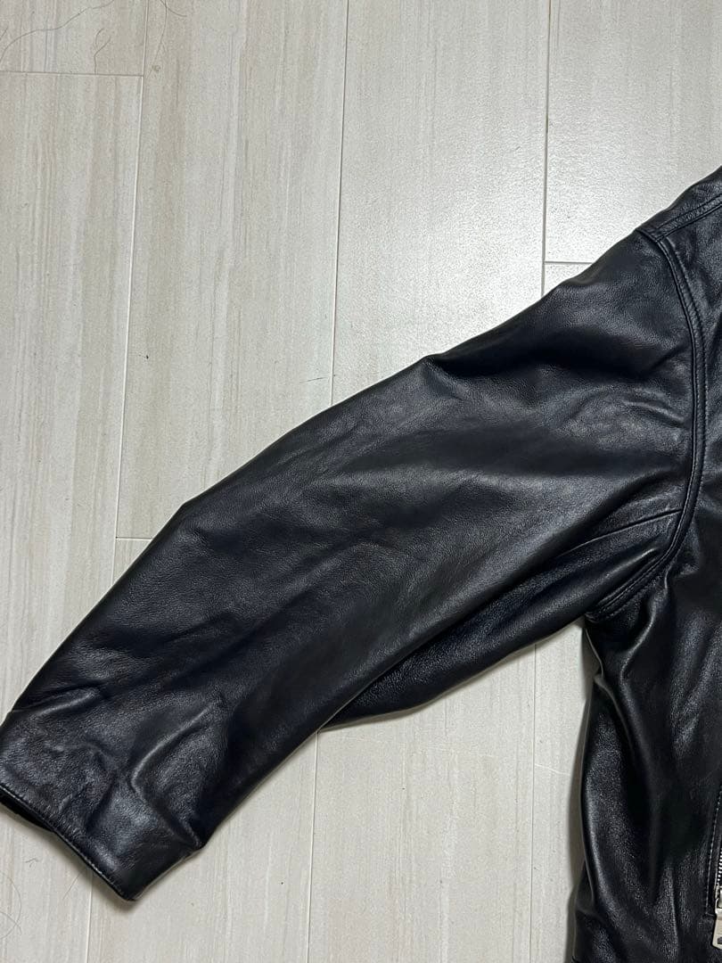 MAISON SPECIALシープレザープライムオーバーライダージャケット