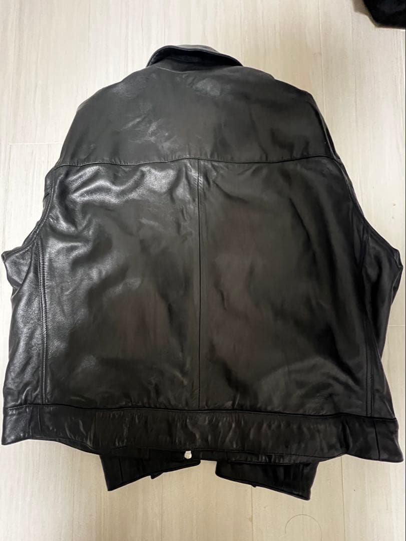 MAISON SPECIALシープレザープライムオーバーライダージャケット