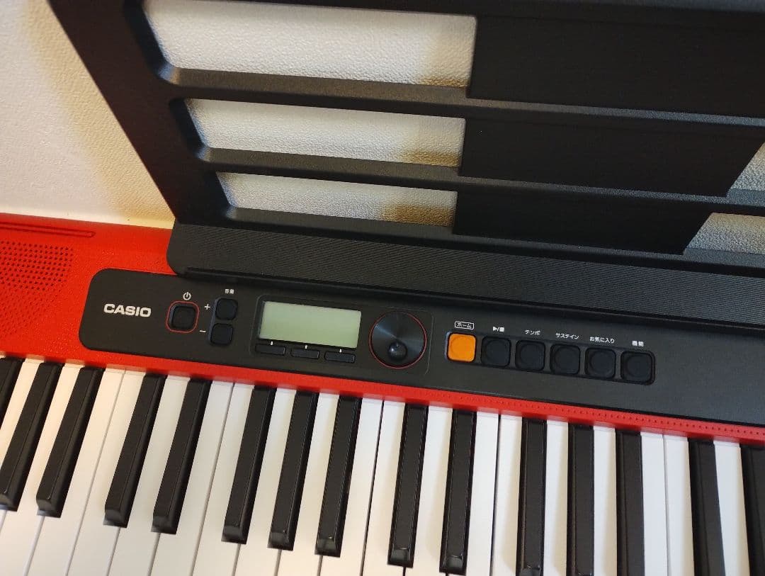 CASIO CT-S200 レッド 61鍵 電子キーボード