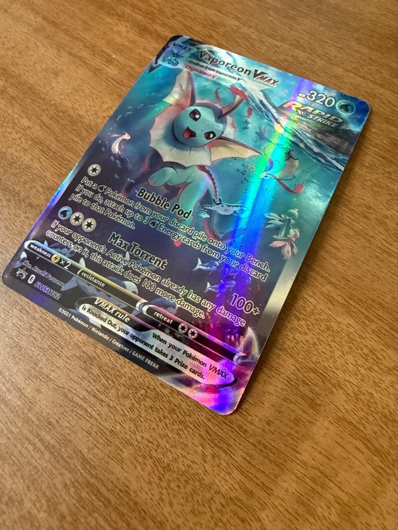 (値下げ)シャワーズ VMax 海外版