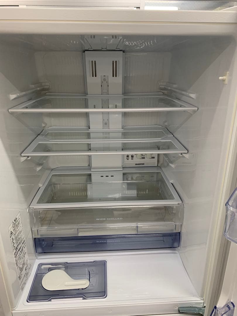 三菱 2019年製 ノンフロン冷凍冷蔵庫 MR-CX33D-W1 330L