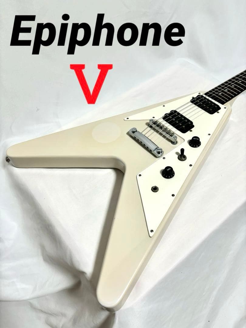 【新品弦張替済】Epiphone エレキギター フライングV
