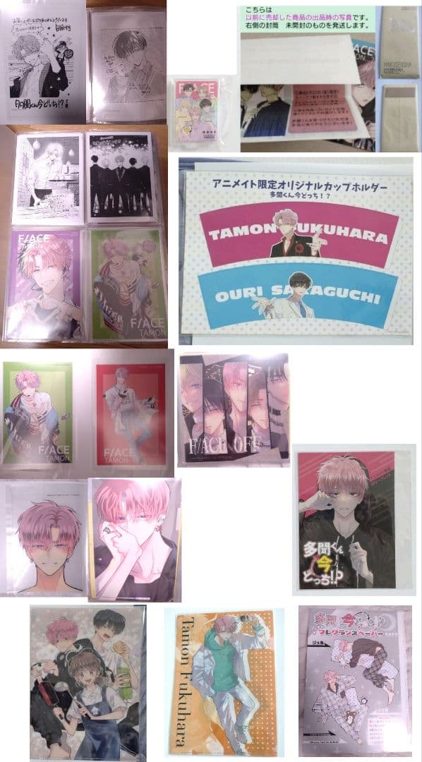 多聞くん今どっち!?　18点セット