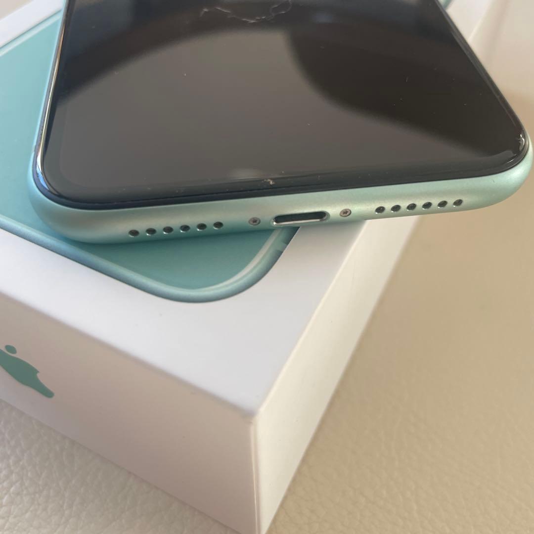 最終値下げ　iPhone11 グリーン 本体 箱付き