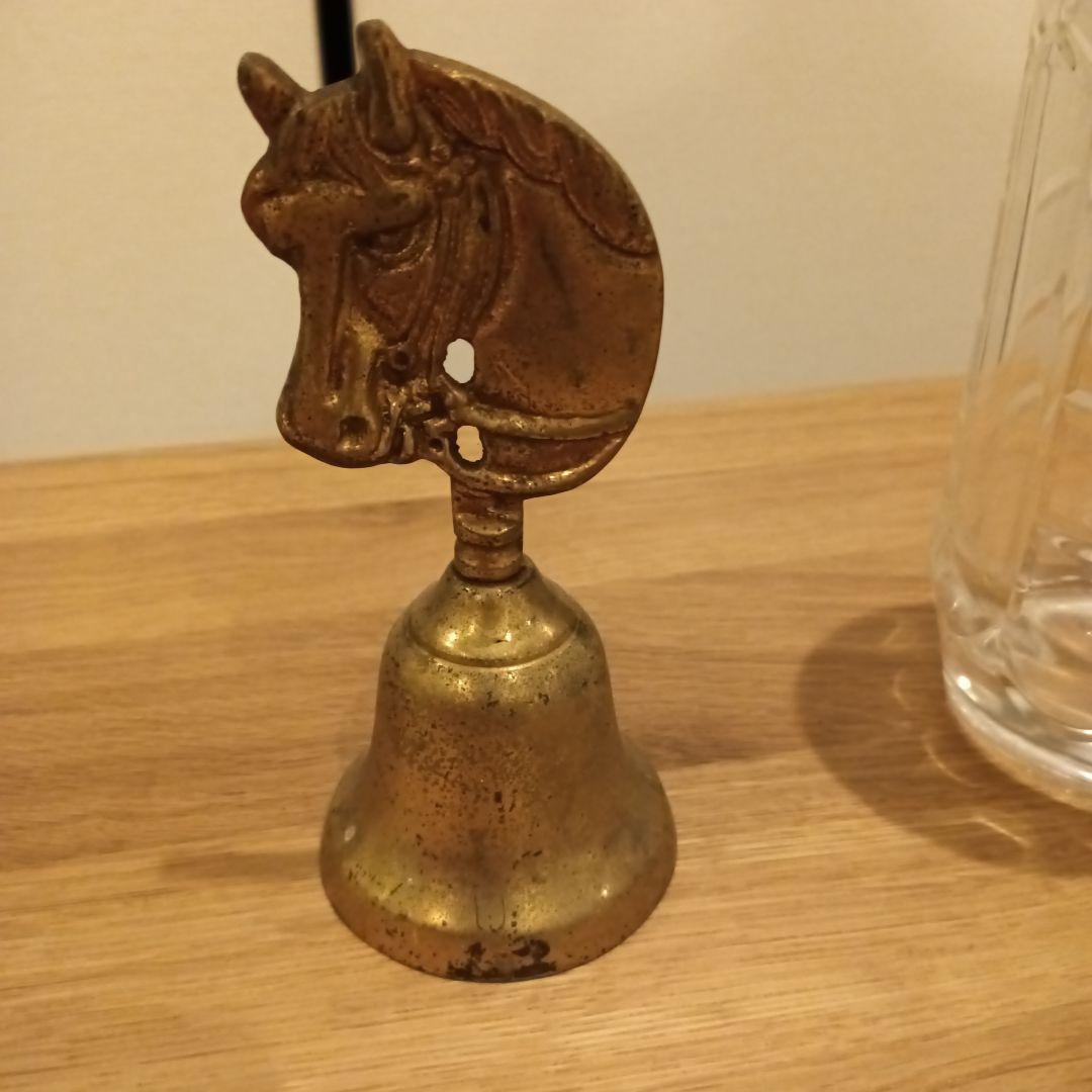 ウマ　ベル　アンティーク