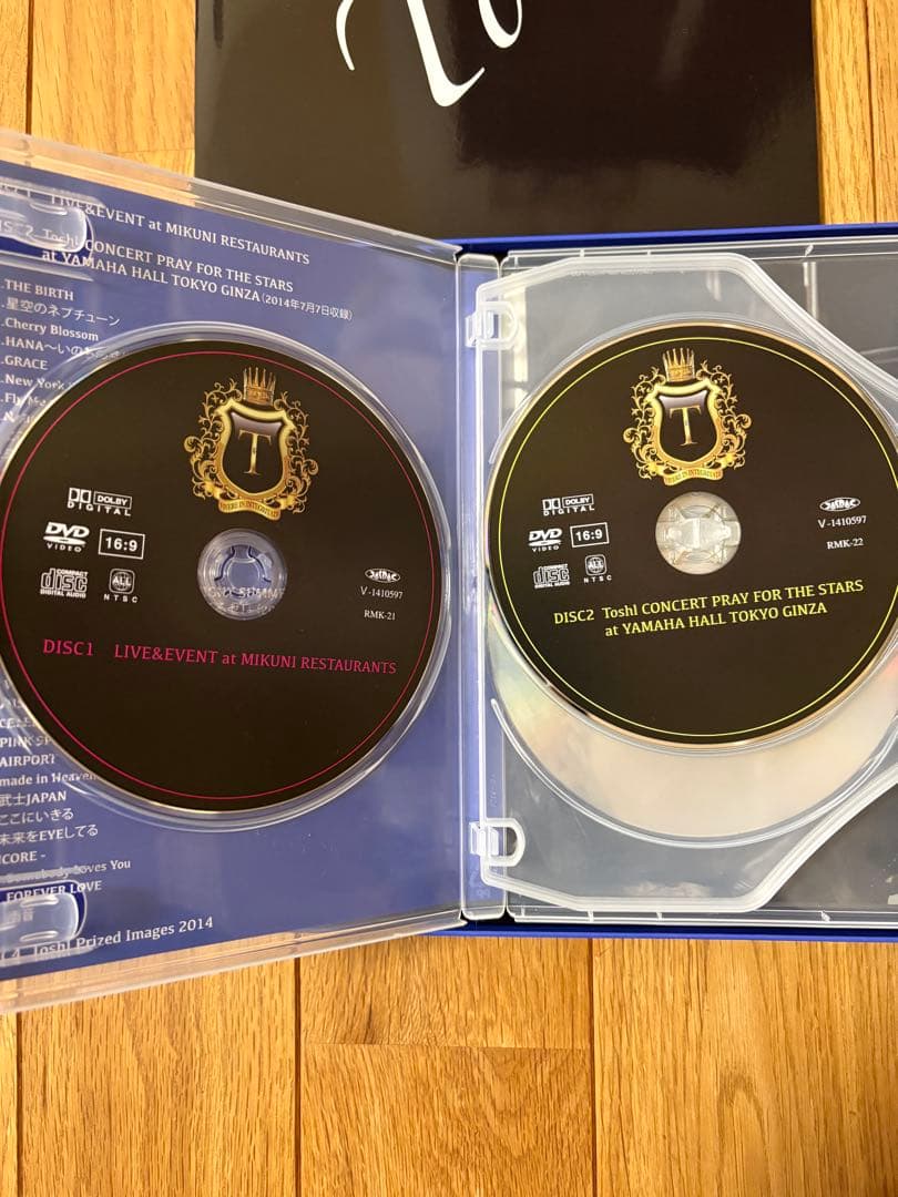 最終値下げToshI LIVE CRYSTAL ROCK DVD BOX