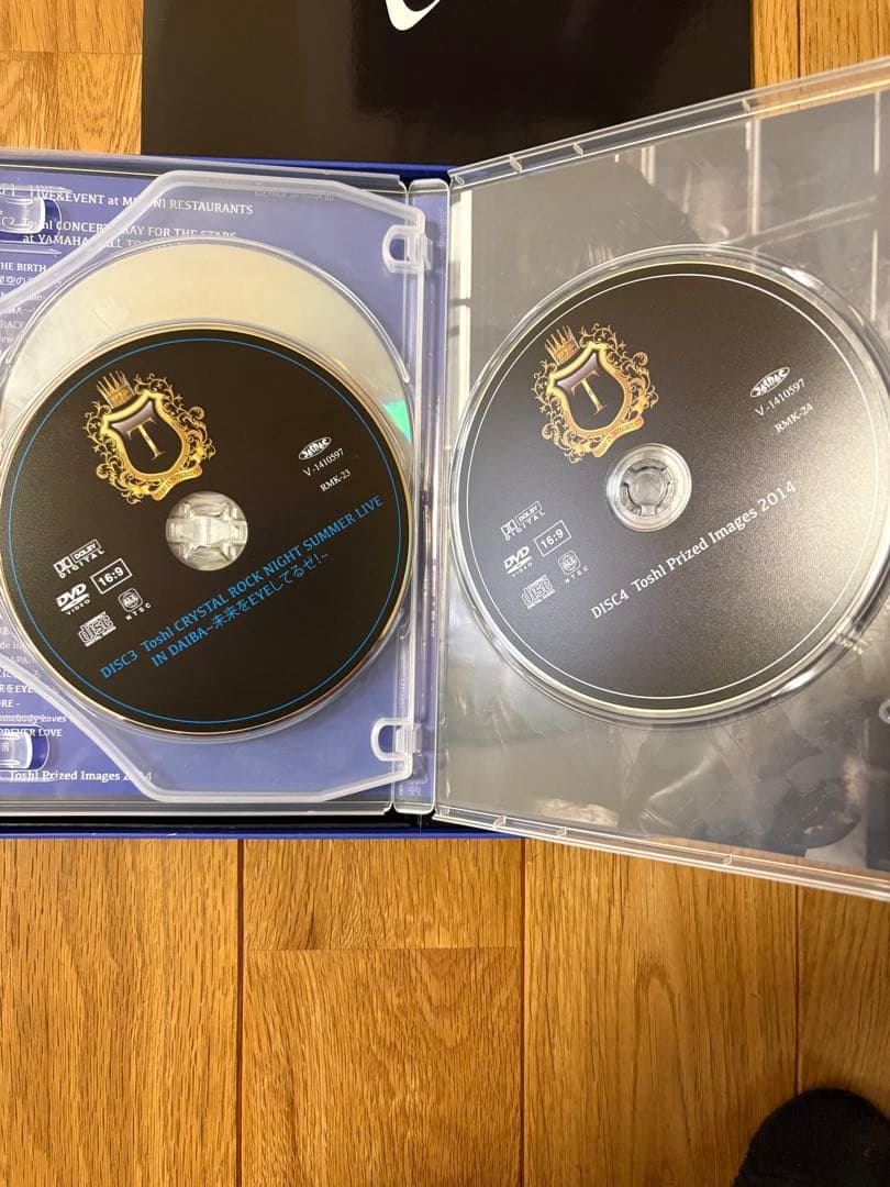 最終値下げToshI LIVE CRYSTAL ROCK DVD BOX