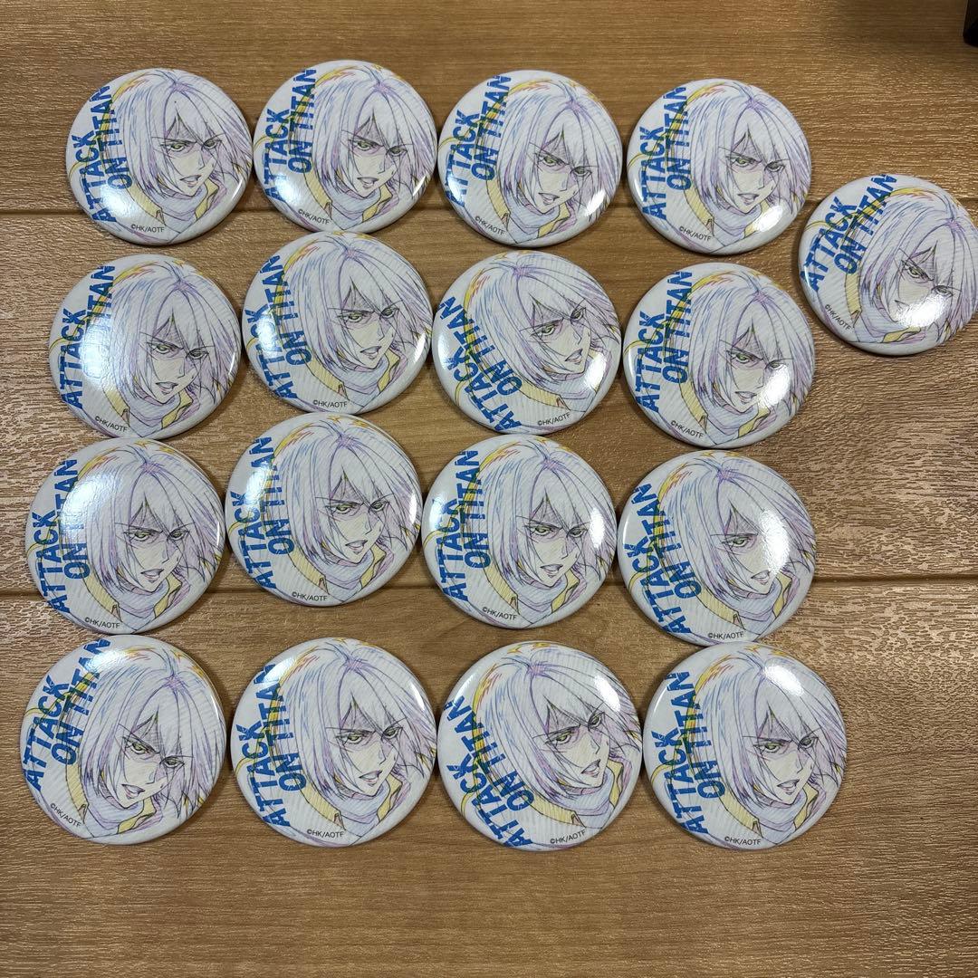 進撃の巨人 ミカサ Key:prime 缶バッジ WIT STUDIO 激動