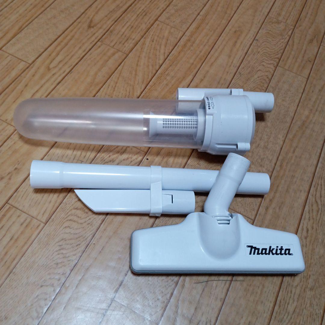 マキタ10.8V充電式クリーナCL107FD純正バッテリー、充電器、サイクロン付