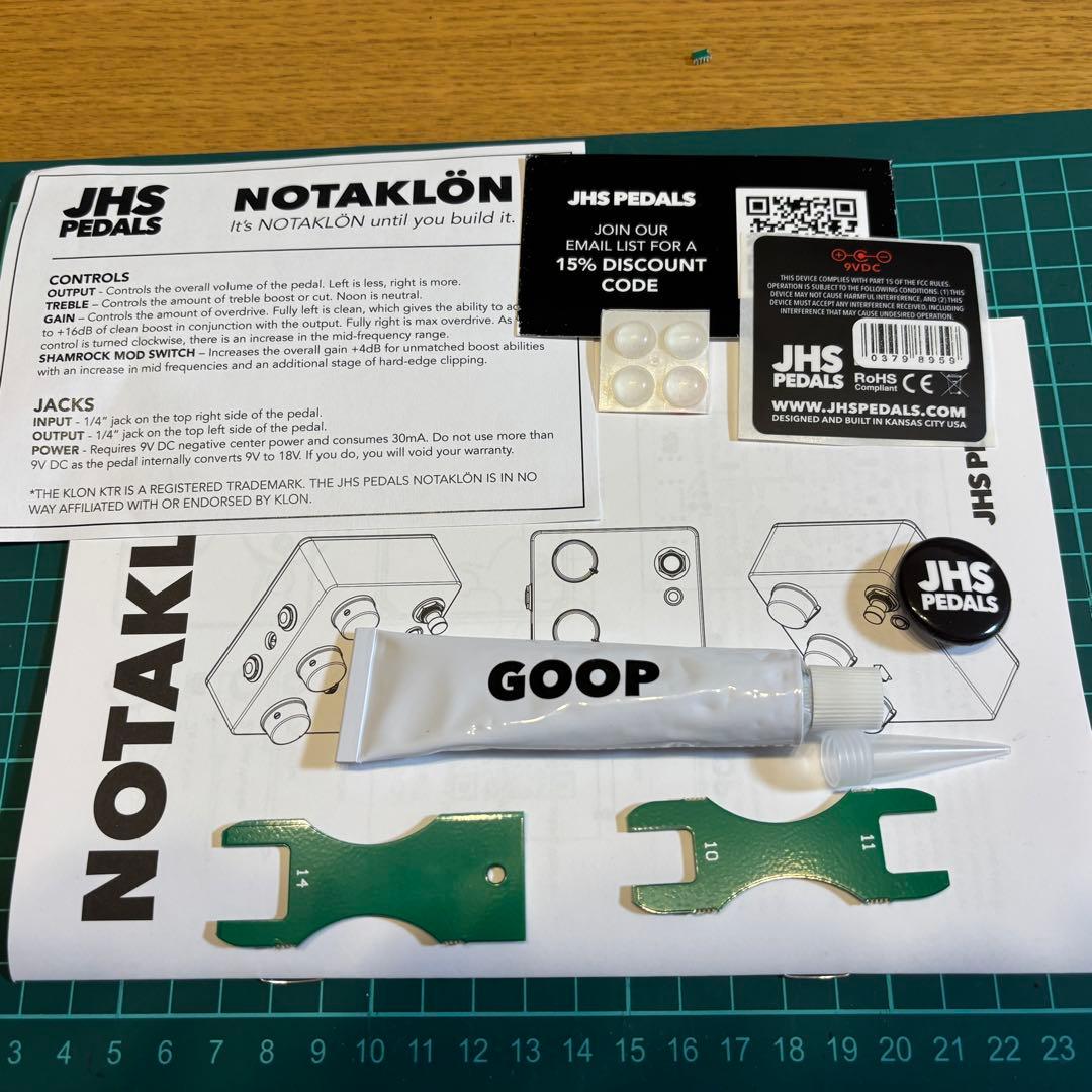 【ラスト在庫1】JHS Pedals / NOTAKLON（組立・試奏検品済）